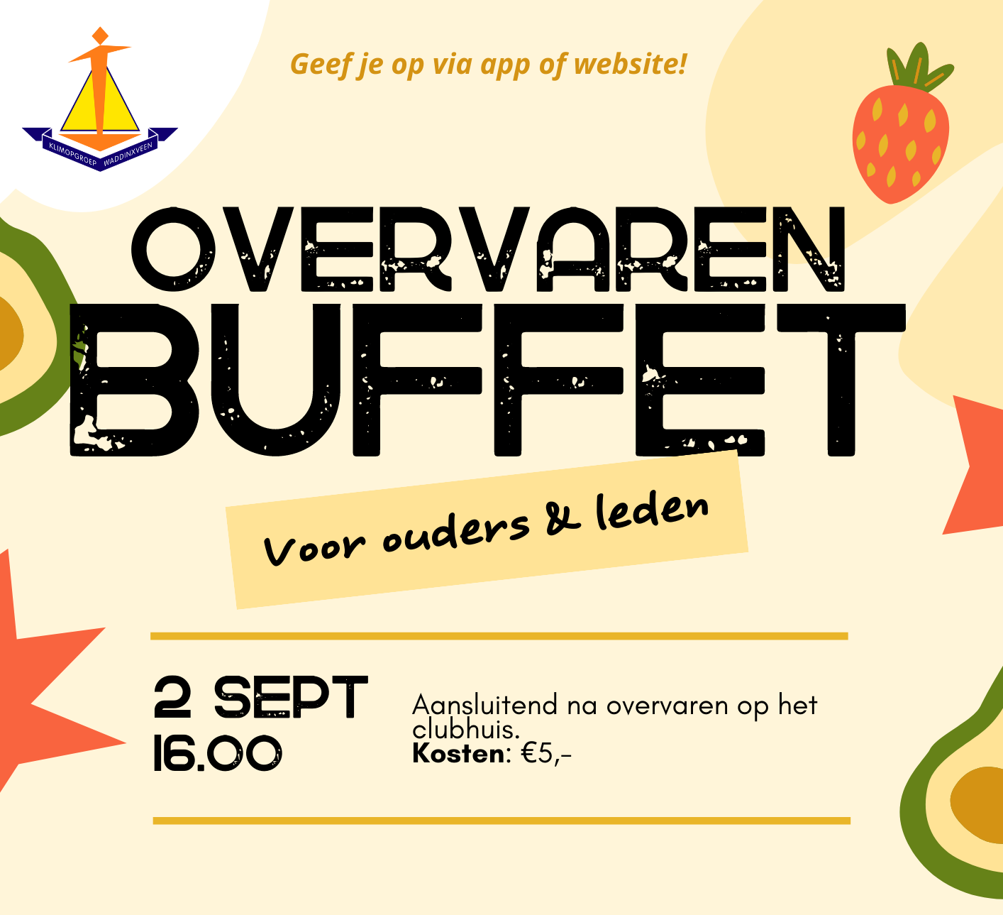 Overvaren buffet